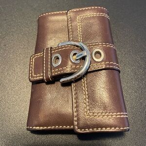 Trifold coach wallet